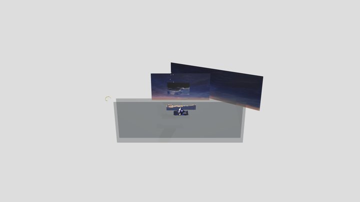 Paramount Pictures logo 2002-2012 (Vipid Paramou 3D Model
