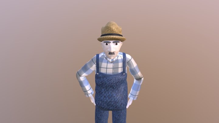 Granjero / Farmer 3D Model