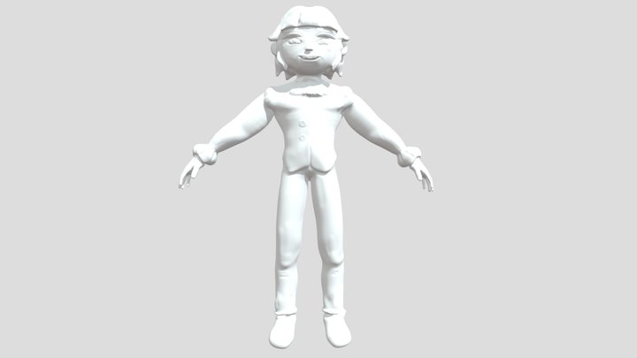 Monster High - Draculaura Gender Flip 3D Model