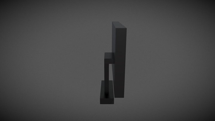 Computer Monitor 3D Model