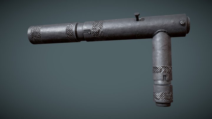 Handmade Pipe Gun – Gratis 3D-model STL