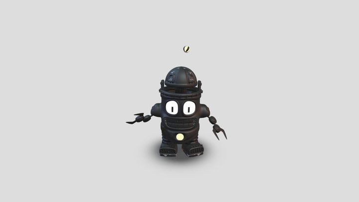 Robot boy 3D Model
