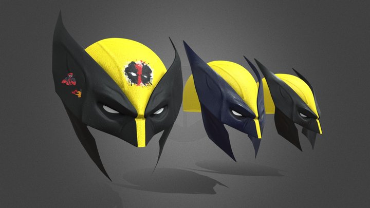 Wolverine Cowls 3d Model 3D Model