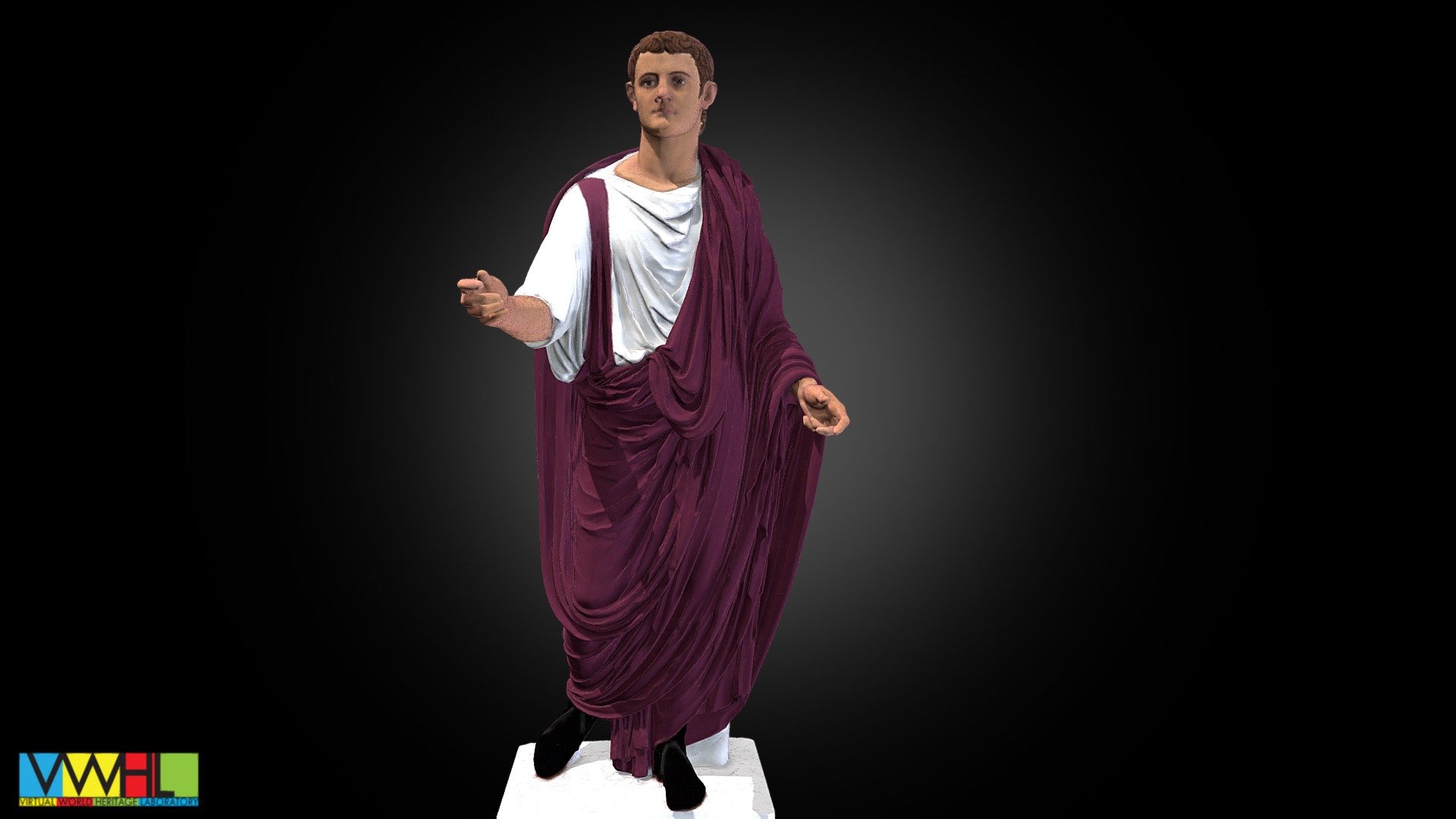 Caligula Toga Purpurea 3d Model By Vwhl C24d2f0 Sketchfab