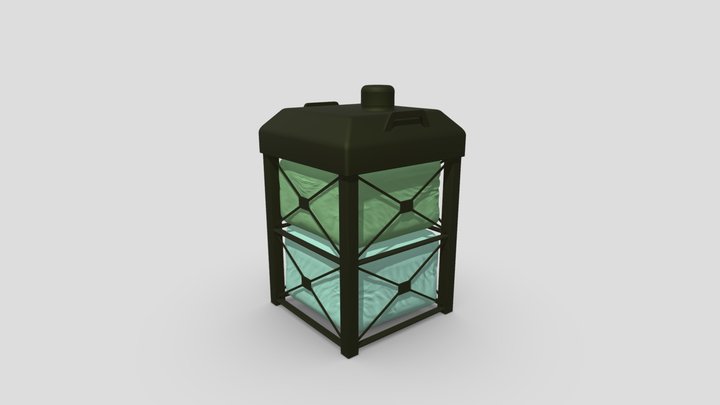 Water Container 3D Model