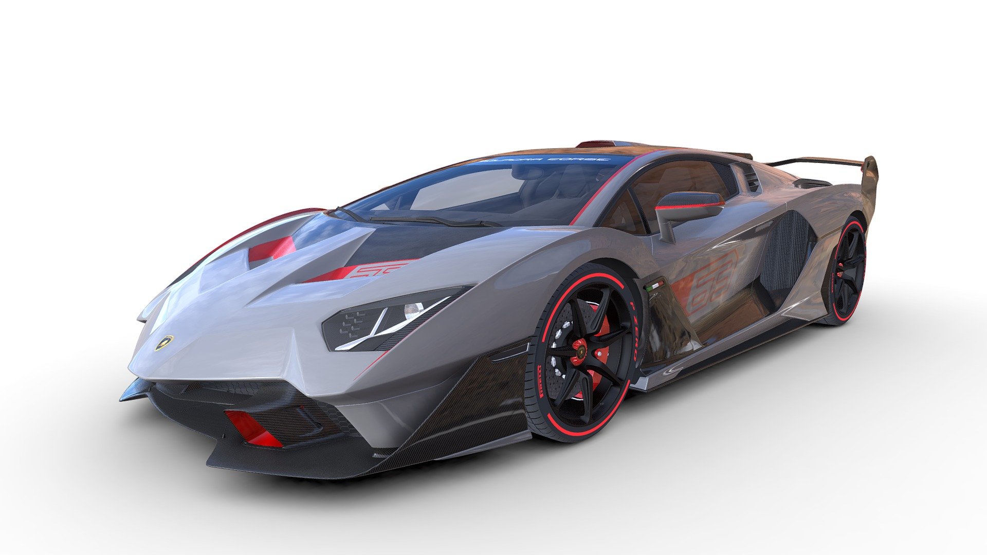 Lamborghini SC18 2019 - Buy Royalty Free 3D model by SQUIR3D (@SQUIR3D)  [c24e5b7]
