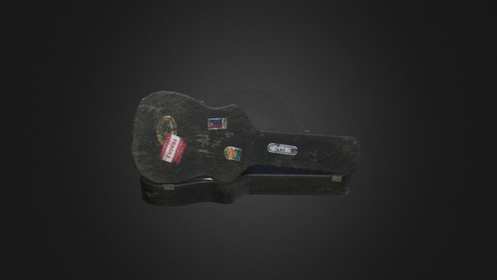 Guitar Case 3D Model