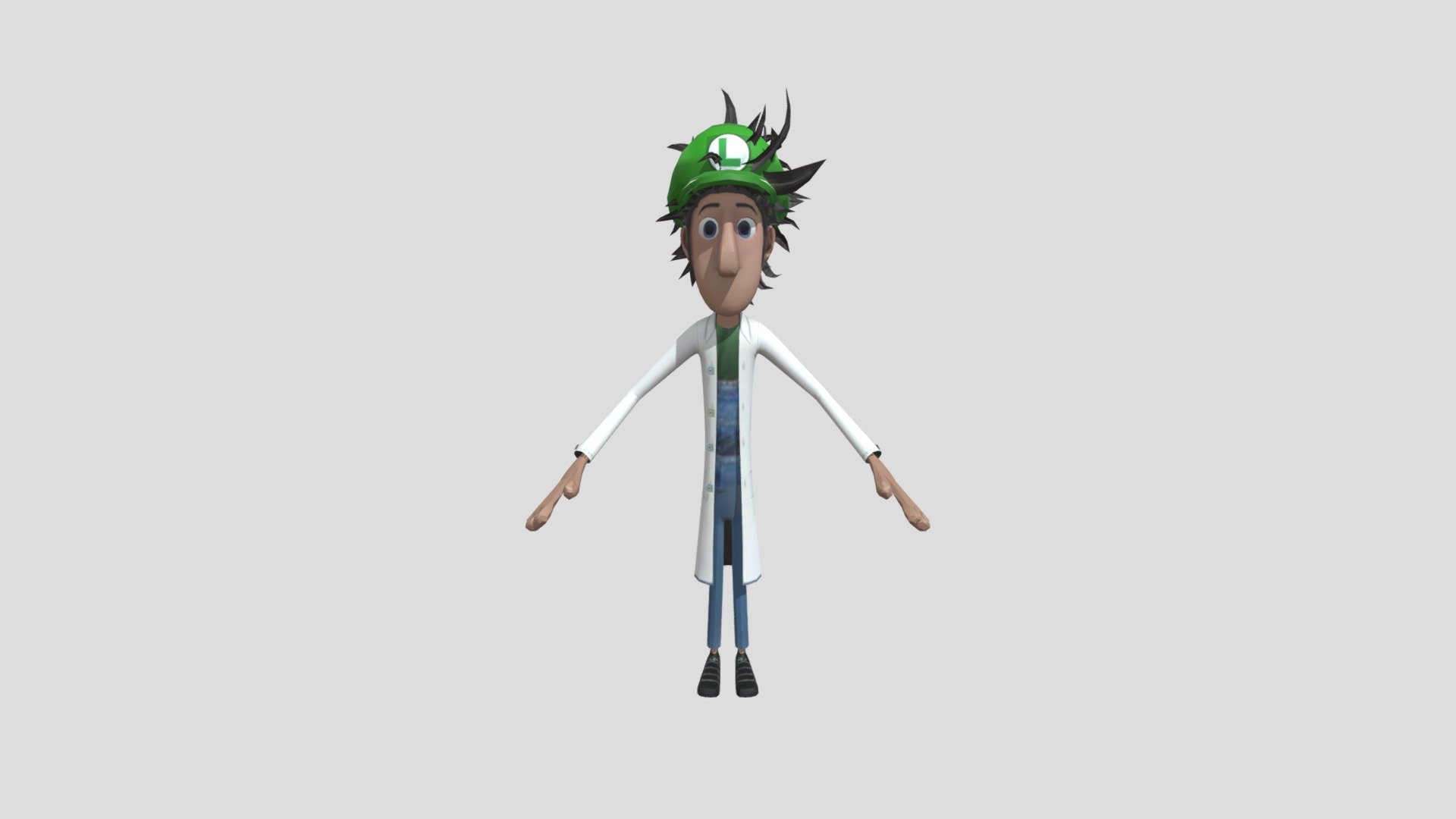 Flint Luigi Lockwood Remake - Download Free 3D model by Jamessmartguy ...