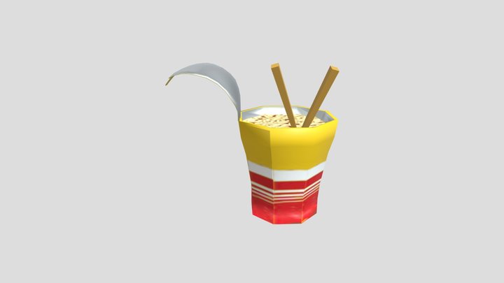 instant noodles – Gratis 3D-model STL