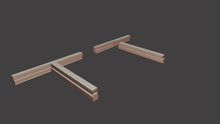 17X57 BD GLAS -- KOZ BU 17X67 BD DRAAI - BD 3D Model