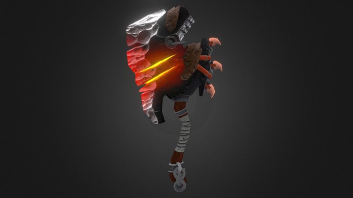 WeaponCraft Axe 3D Model