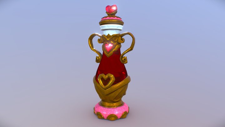 The Legend of King Arthur Challenge: Love Potion 3D Model