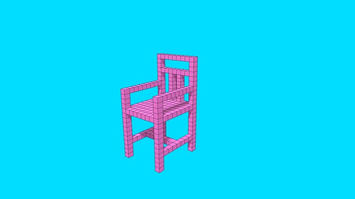 664230009_chair_model 3D Model