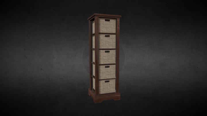 Storage Hamper 3D Model