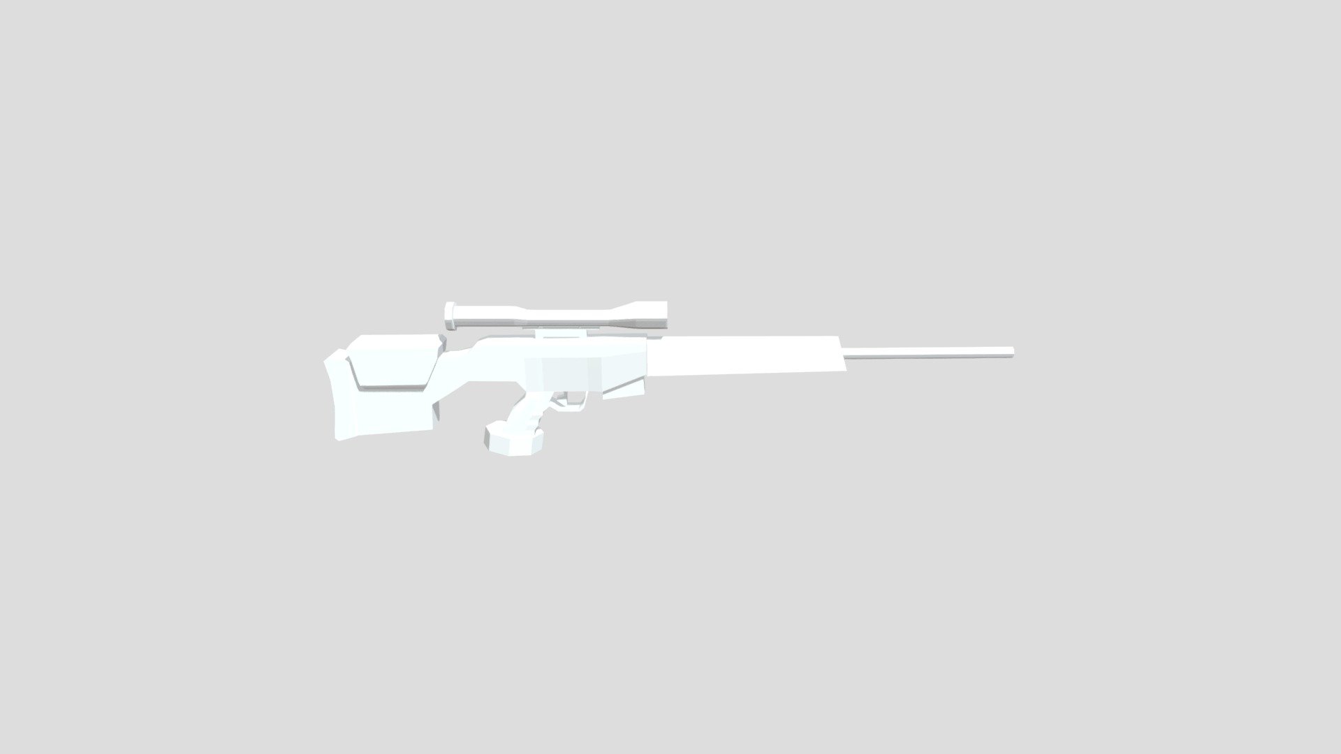 Low Poly HK PSG-1