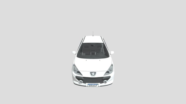 Türk Yapımı Pejo 307 3D Model
