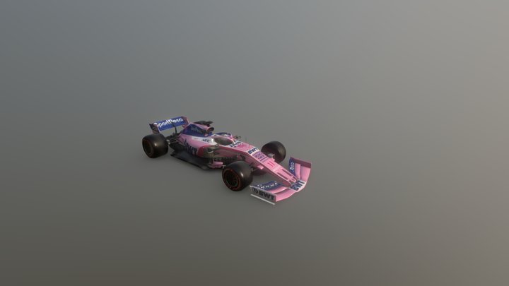 F1 Checo2019 3D Model