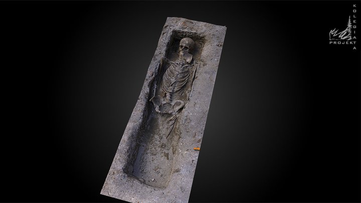Grób dziecka 3D Model