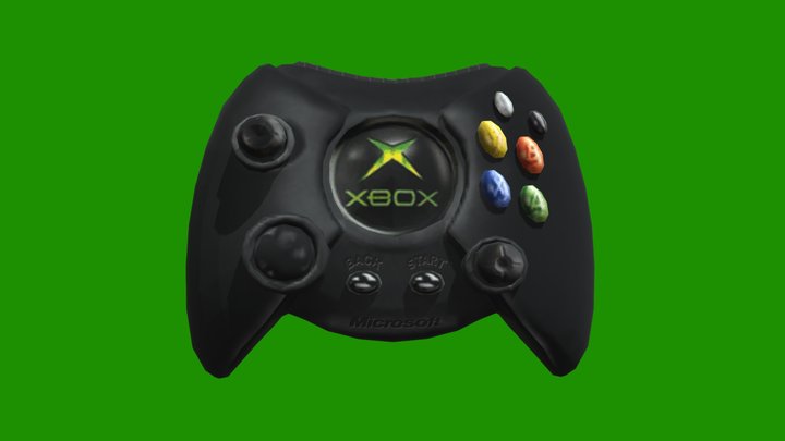 Xbox Controller 3D Model