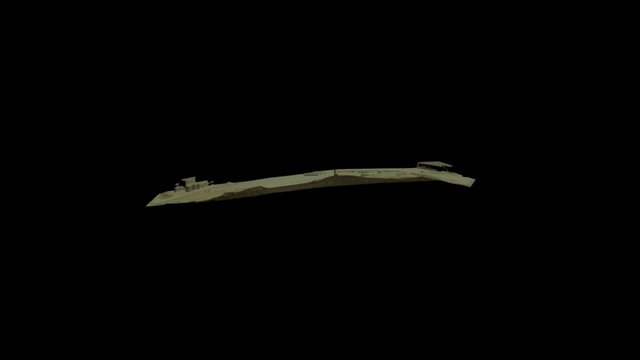 Ratatyomaa Simplified 3d Mesh 3D Model