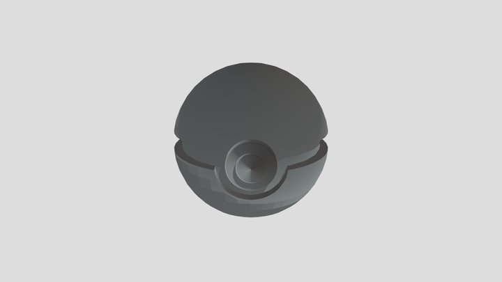Pokeball FBX 3D Model