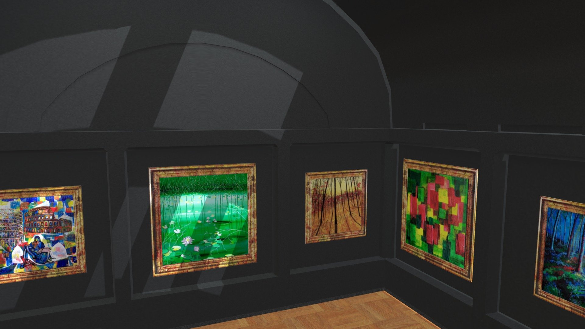 Solo exhibition of Angelo Ribezzi