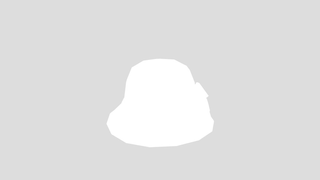 Ivory Fabric Flower Hat