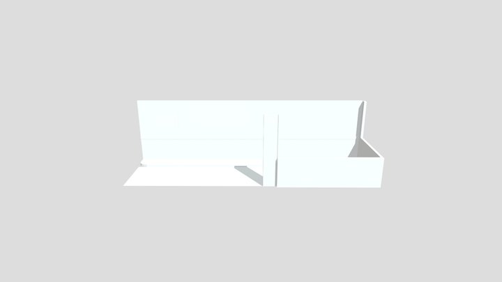 Fachada Trasera Salsa Y Carbon 3D Model