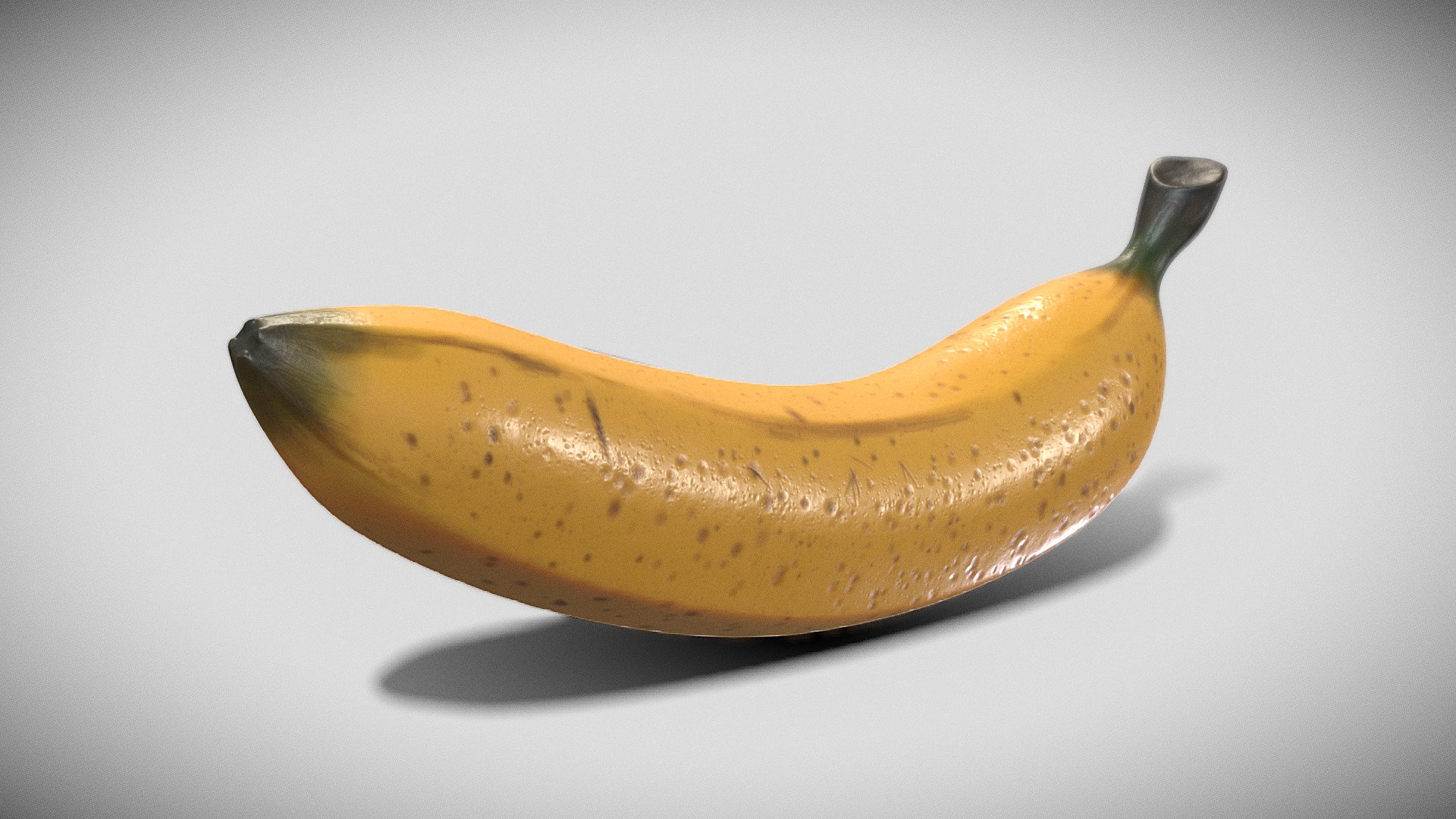 Hand Painted Banana 🍌 - Buy Royalty Free 3D model by Ryan King Art ...