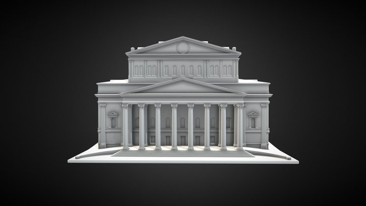 Bolshoi Theatre 3D Model