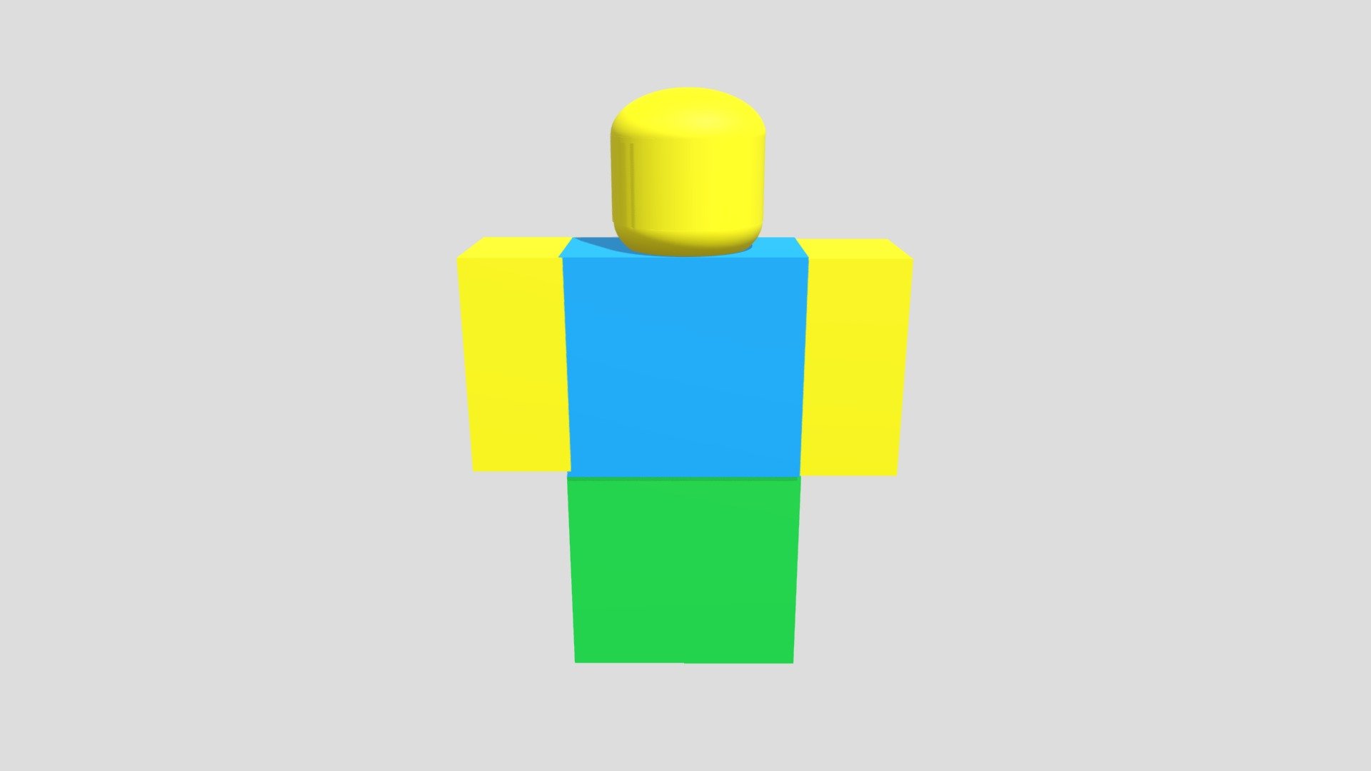 noob form roblox! - 3D model by nutnomiweninut [c25ddcf] - Sketchfab