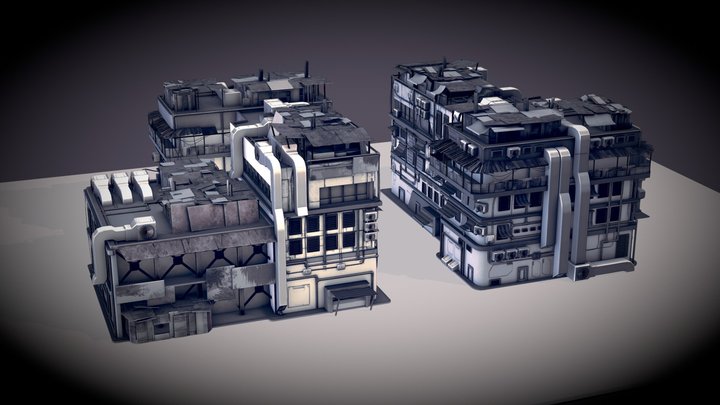 modulo sketch city 3D Model