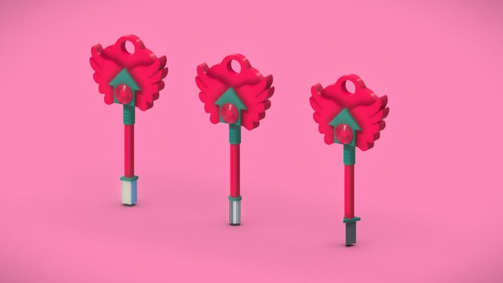 Squid Game (The Winged Key) For DL👇 3D Model