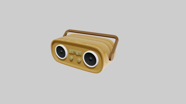 Simple Radio 3D Model