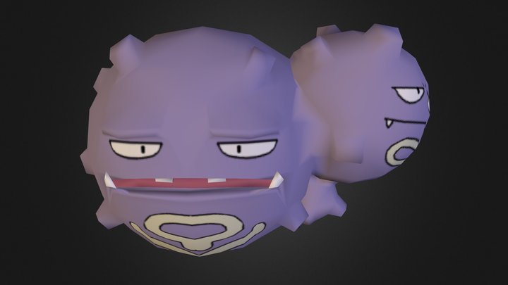 Weezing 3D Model