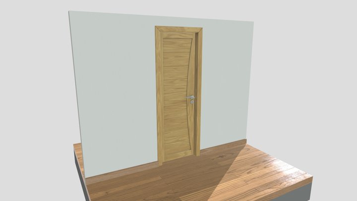 Puerta Batiente 3D Model