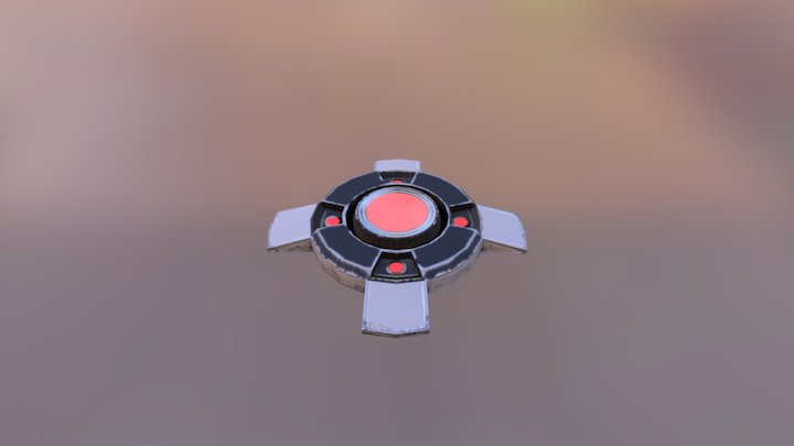 Landmine 3D Model