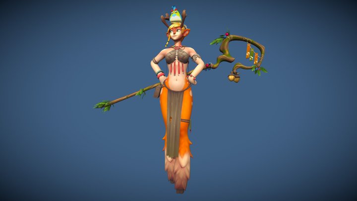 Blossom (Battlerite) 3D Model