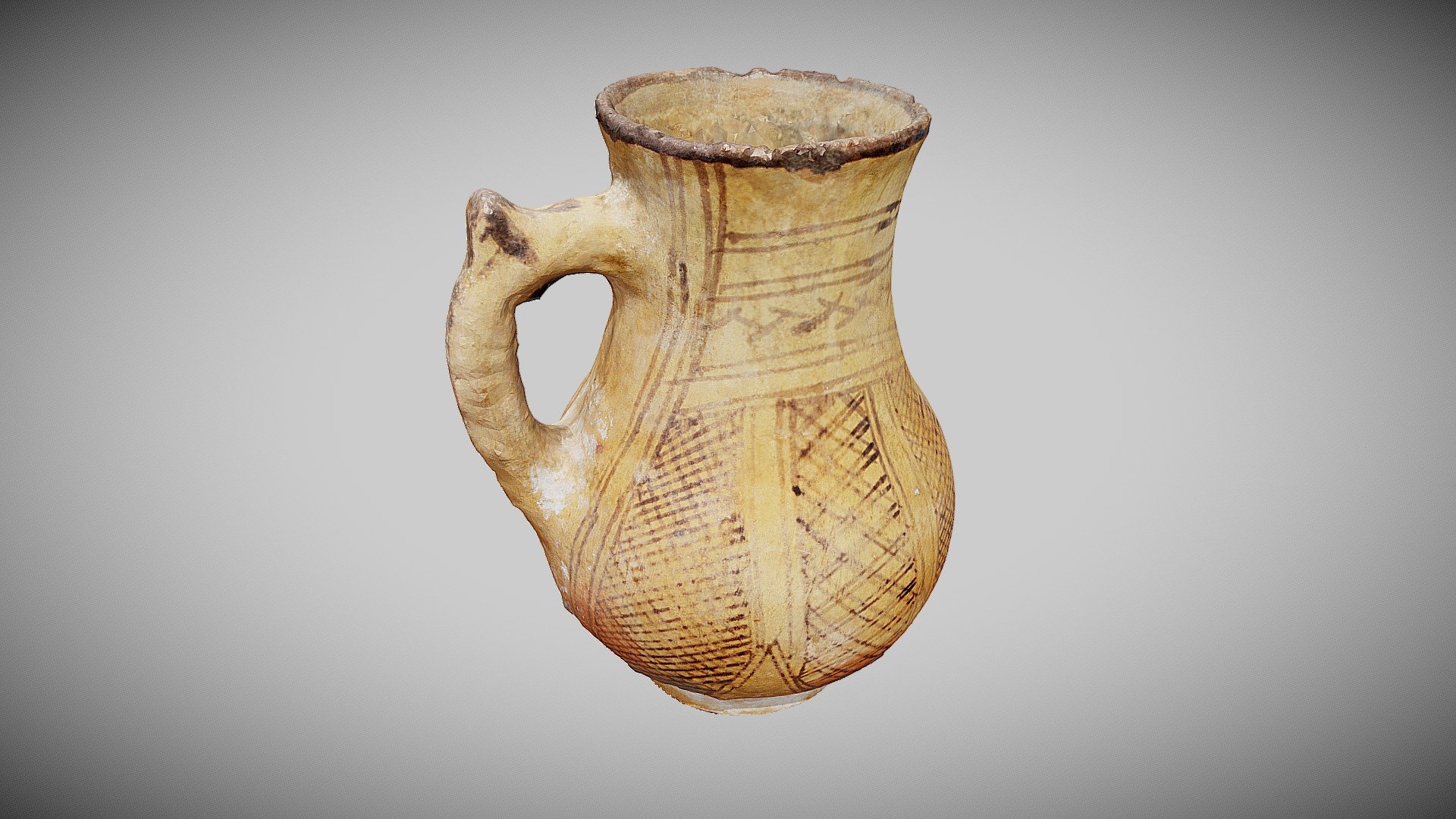 Carafe en terre