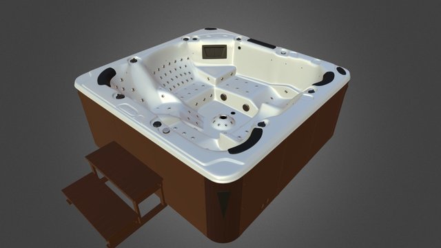 Second Bath SPA 3D Model