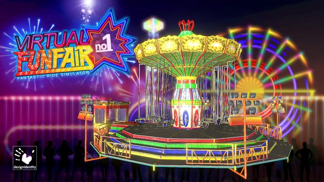 Virtual-FunFair - Chain-Carousel 2.0 3D Model