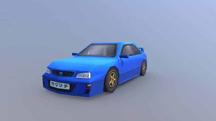 Subaru Impreza 22B - Super Drift 2 3D Model