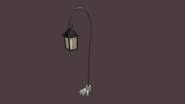 Spirited Away LampPost (Exercise application) 3D Model
