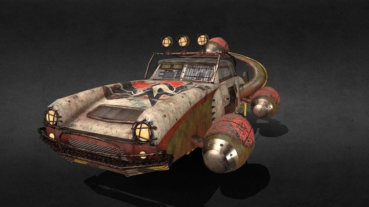 MARS ANTIHEROINE 3D Model