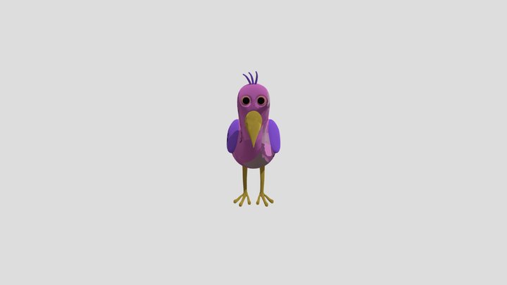 opila-bird-garten-of-banban 3D Model