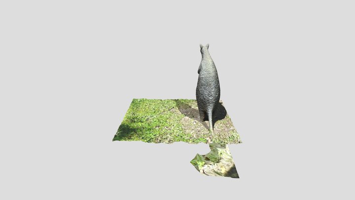 Wallaby 3D Model