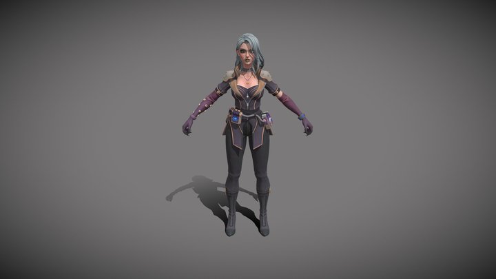 Lucinda | Farlight 84 Character 3D Model