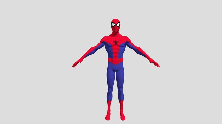 Spider Man Real 3D Model