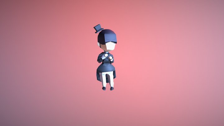 Cross Jumps 3D Model
