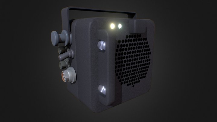 Simple Tactical Speaker – Kostenloses 3D-Modell STL